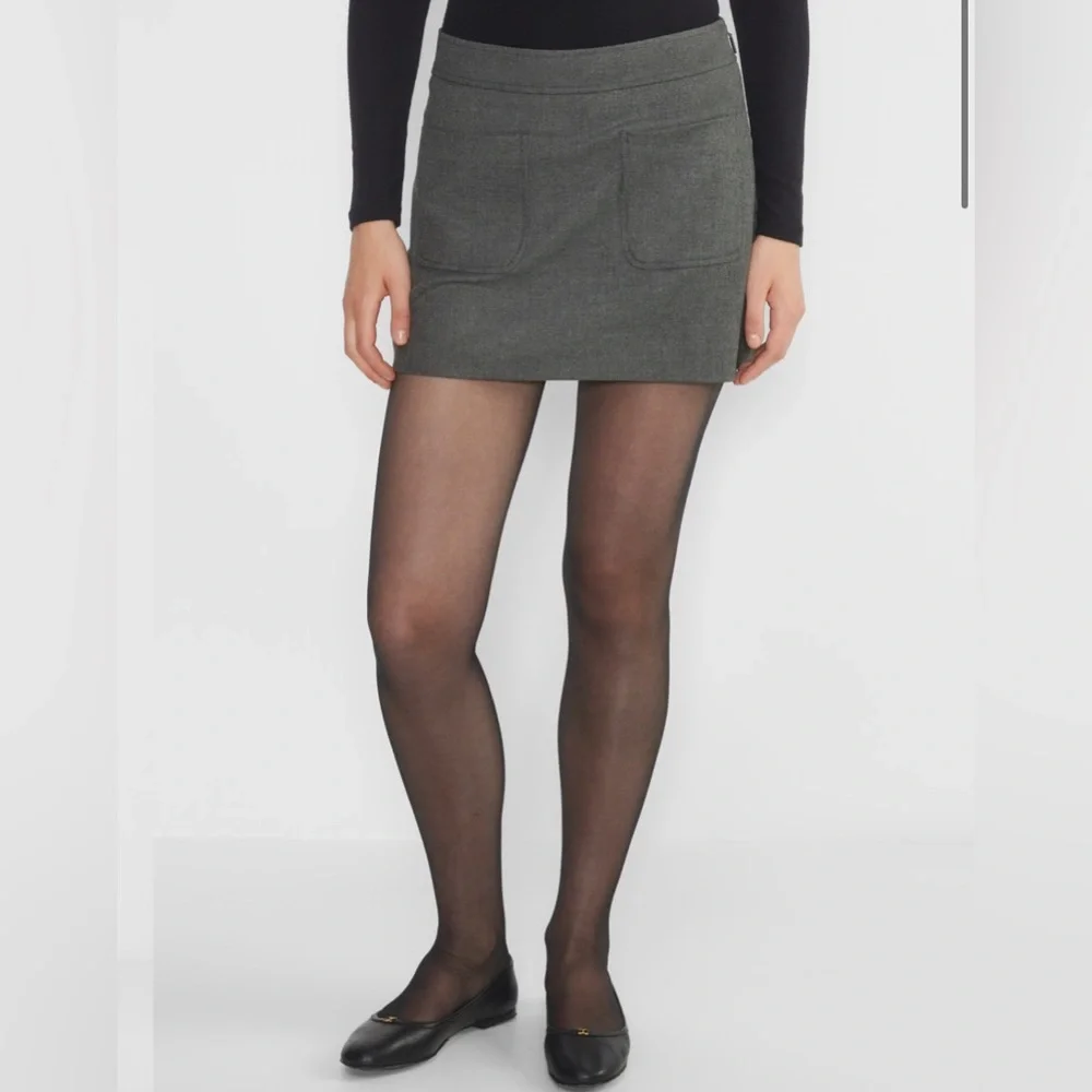 Aritzia wilfred Ardor skirt charcoal size 6 - Picture 5 of 10